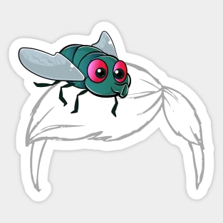 Pence Fly Sticker